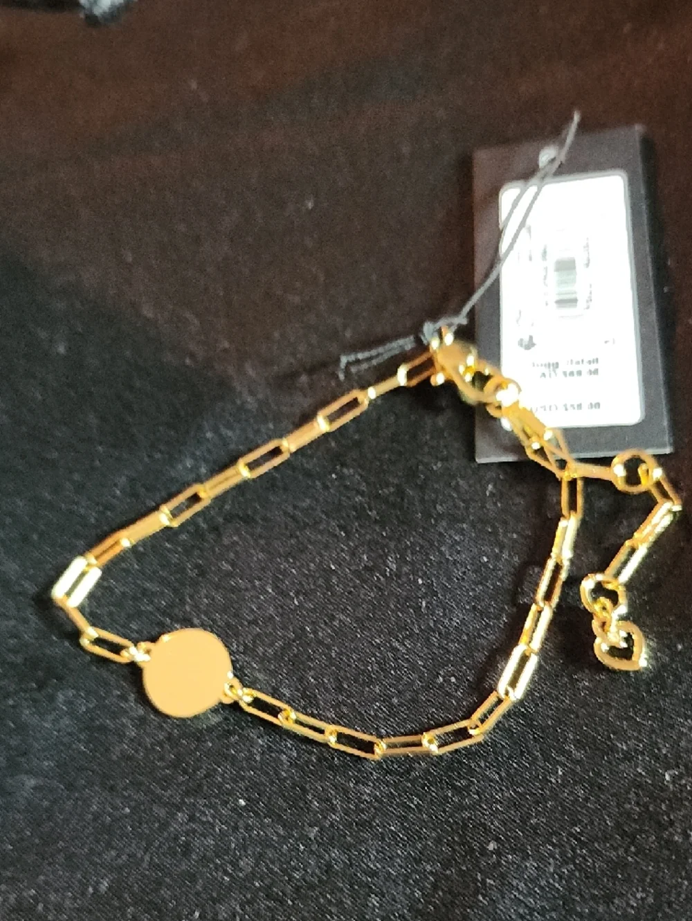 kate spade Gold-tone Initial J Link Bracelet - Picture 7 of 8